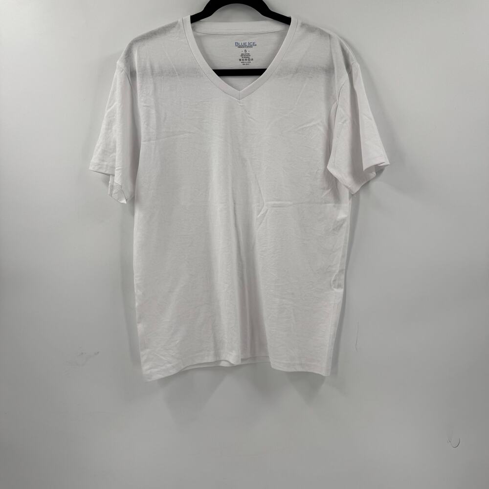 NWOT Black Ice white t shirt